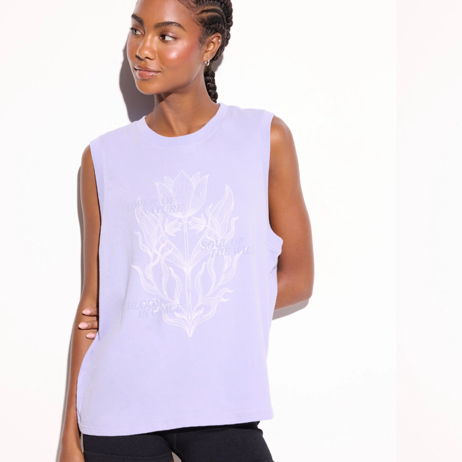 Bloom Bowery Tanktop - Made in LA von Spiritual Gangster