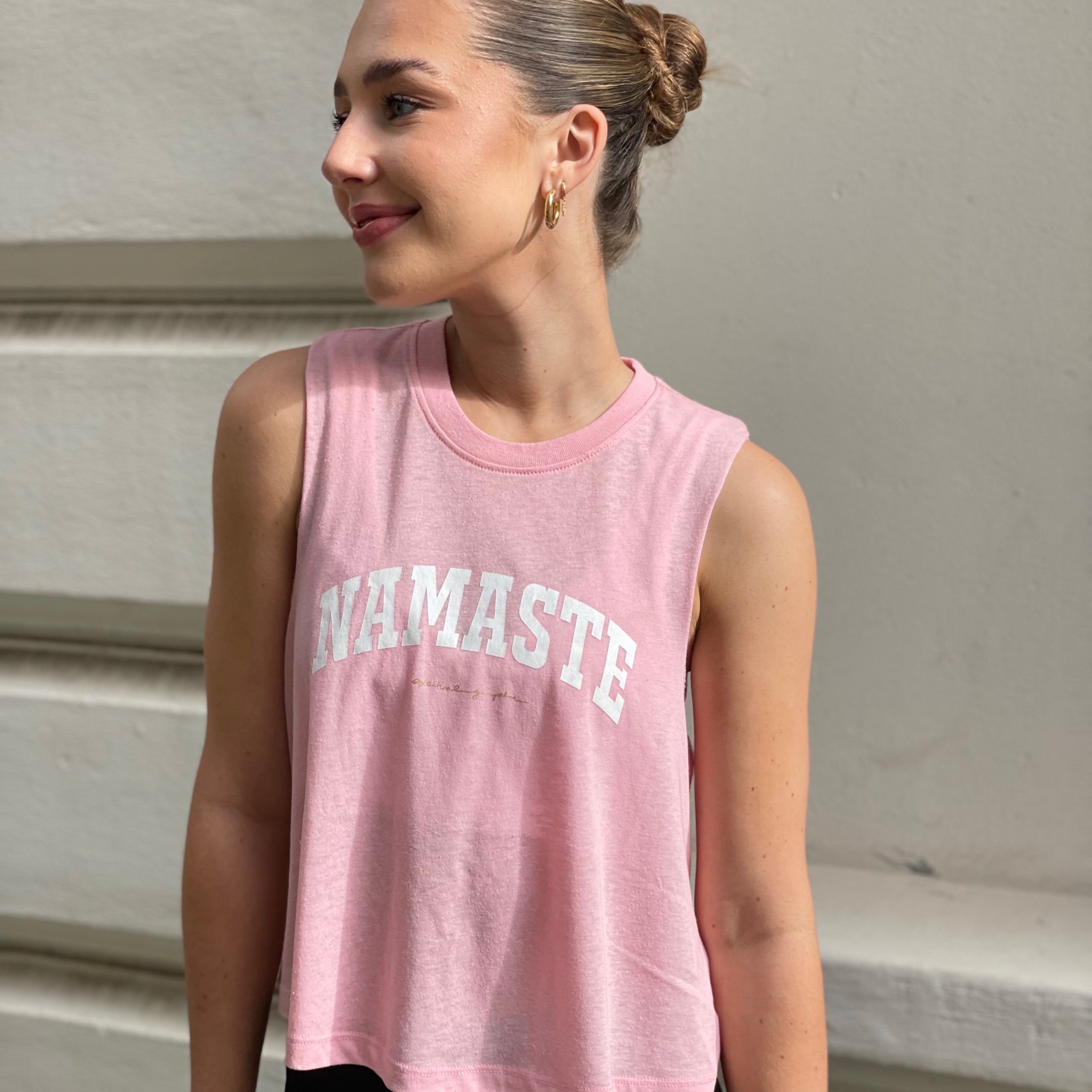 NAMASTE Top Spiritual Gangster - Pink
